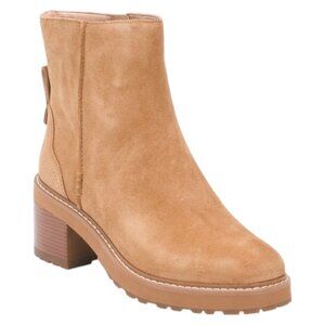COLE HAAN Suede Gillian Lug Booties